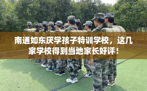 南通如东厌学孩子特训学校，这几家学校得到当地家长好评！
