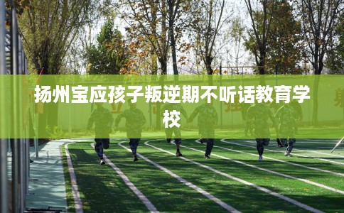 扬州宝应孩子叛逆期不听话教育学校