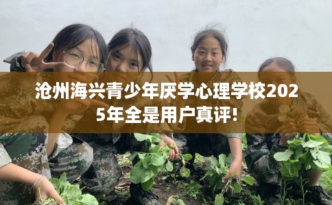 沧州海兴青少年厌学心理学校2025年全是用户真评! 沧州海兴青少年厌学心理学校2025年全是用户真评!