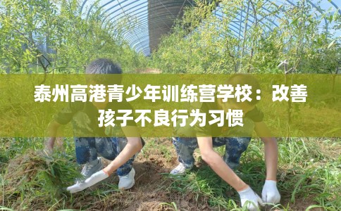 泰州高港青少年训练营学校：改善孩子不良行为习惯