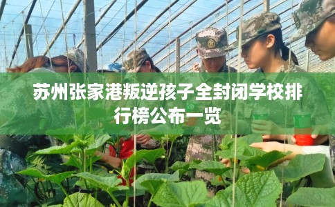 苏州张家港叛逆孩子全封闭学校排行榜公布一览