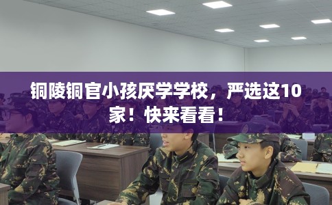 铜陵铜官小孩厌学学校，严选这10家！快来看看！