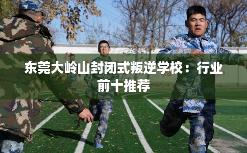 东莞大岭山封闭式叛逆学校：行业前十推荐