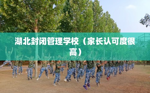 湖北封闭管理学校（家长认可度很高）