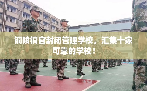 铜陵铜官封闭管理学校，汇集十家可靠的学校！