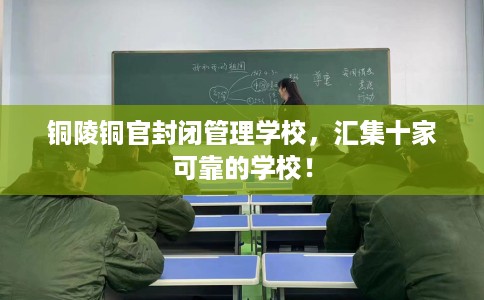 铜陵铜官封闭管理学校，汇集十家可靠的学校！
