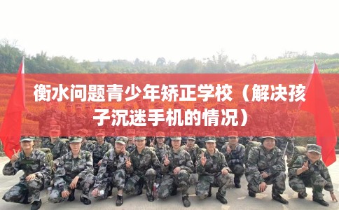 衡水问题青少年矫正学校（解决孩子沉迷手机的情况）