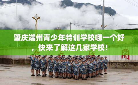 肇庆端州青少年特训学校哪一个好，快来了解这几家学校!