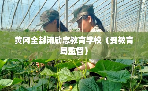 黄冈全封闭励志教育学校（受教育局监管）