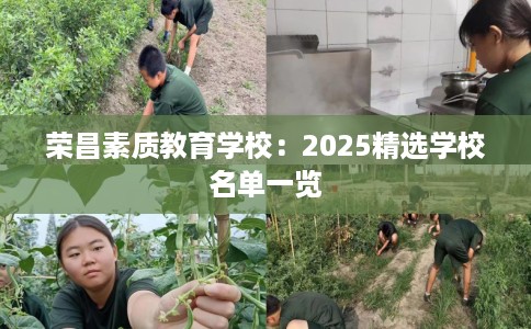 荣昌素质教育学校：2025精选学校名单一览