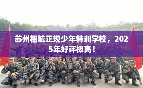 苏州相城正规少年特训学校，2025年好评极高！
