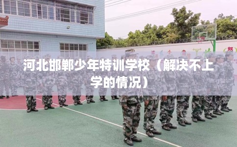 河北邯郸少年特训学校（解决不上学的情况）