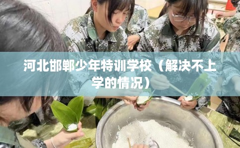 河北邯郸少年特训学校（解决不上学的情况）