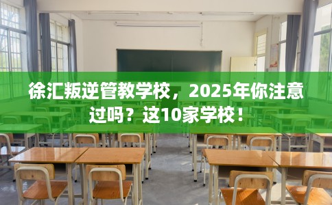 徐汇叛逆管教学校，2025年你注意过吗？这10家学校！