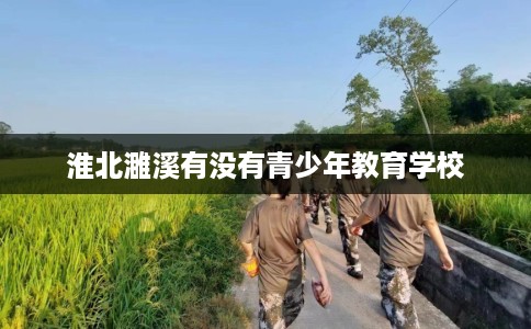 淮北濉溪有没有青少年教育学校