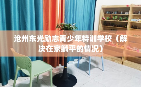 沧州东光励志青少年特训学校（解决在家躺平的情况）