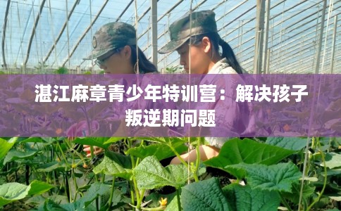 湛江麻章青少年特训营：解决孩子叛逆期问题
