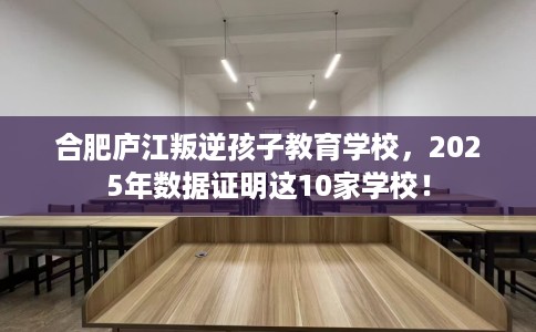 合肥庐江叛逆孩子教育学校，2025年数据证明这10家学校！