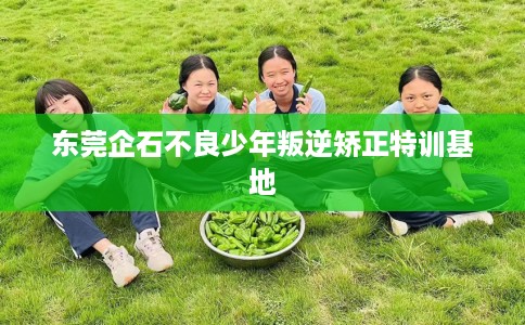 东莞企石不良少年叛逆矫正特训基地