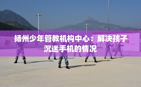 扬州少年管教机构中心：解决孩子沉迷手机的情况