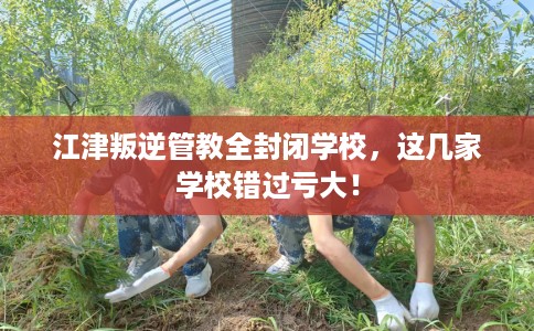 江津叛逆管教全封闭学校，这几家学校错过亏大！