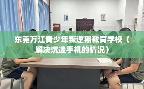 东莞万江青少年叛逆期教育学校（解决沉迷手机的情况）