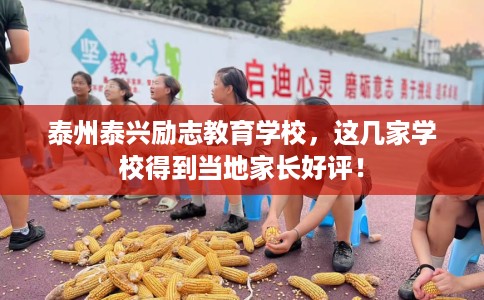 泰州泰兴励志教育学校，这几家学校得到当地家长好评！