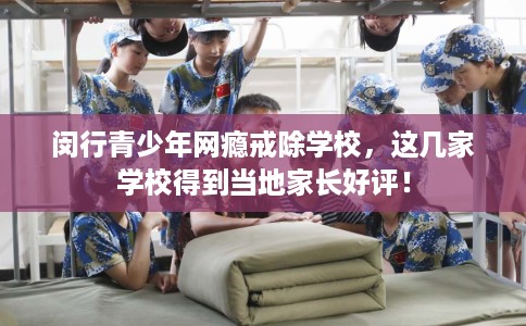 闵行青少年网瘾戒除学校，这几家学校得到当地家长好评！