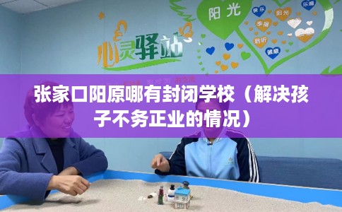张家口阳原哪有封闭学校（解决孩子不务正业的情况）
