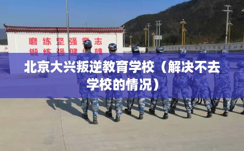 北京大兴叛逆教育学校（解决不去学校的情况）
