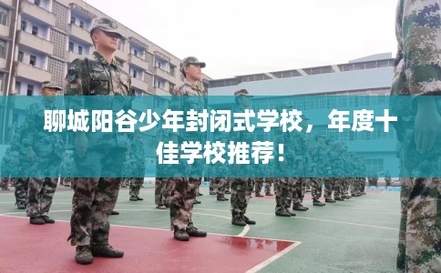 聊城阳谷少年封闭式学校，年度十佳学校推荐！