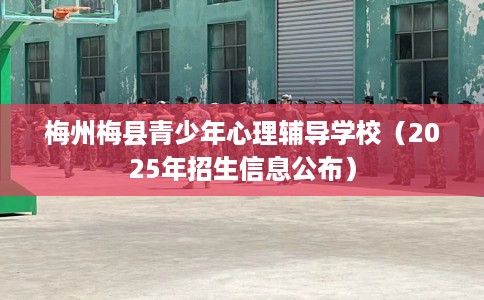 梅州梅县青少年心理辅导学校（2025年招生信息公布）