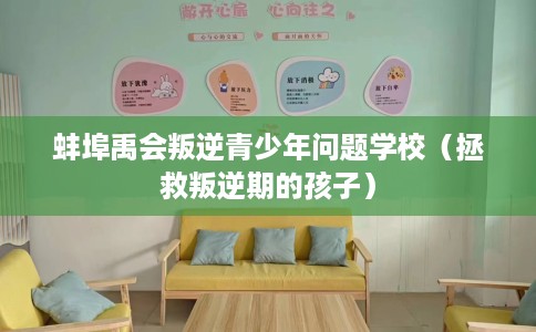 蚌埠禹会叛逆青少年问题学校（拯救叛逆期的孩子）