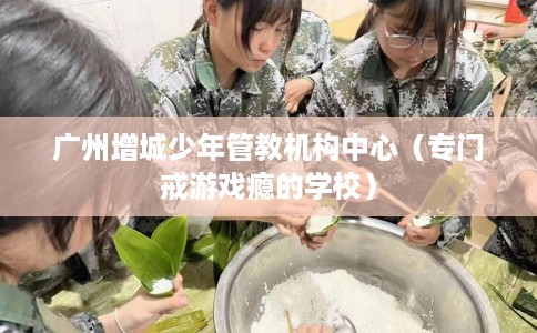 广州增城少年管教机构中心（专门戒游戏瘾的学校）
