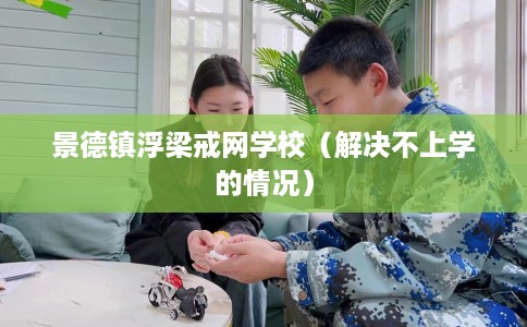 景德镇浮梁戒网学校（解决不上学的情况）