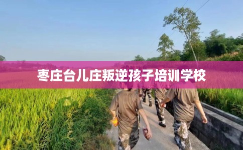 枣庄台儿庄叛逆孩子培训学校