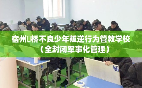 宿州埇桥不良少年叛逆行为管教学校（全封闭军事化管理）