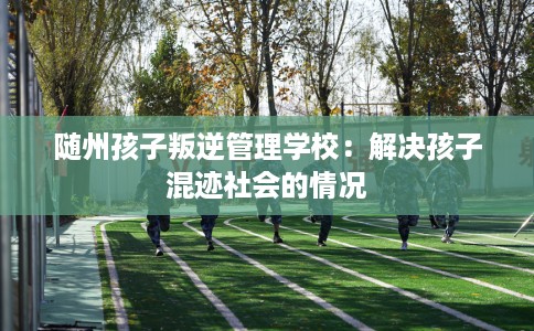 随州孩子叛逆管理学校：解决孩子混迹社会的情况