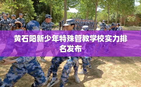 黄石阳新少年特殊管教学校实力排名发布
