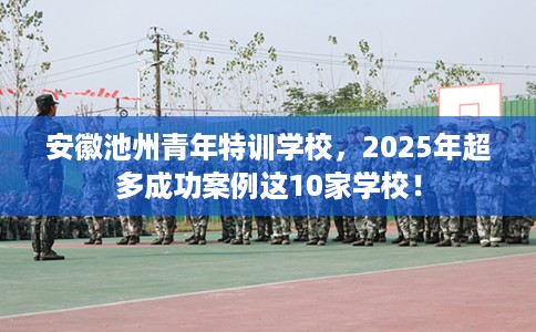 安徽池州青年特训学校，2025年超多成功案例这10家学校！