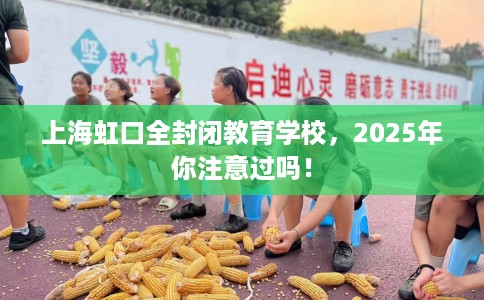 上海虹口全封闭教育学校，2025年你注意过吗！