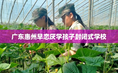 广东惠州早恋厌学孩子封闭式学校