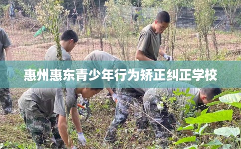 惠州惠东青少年行为矫正纠正学校