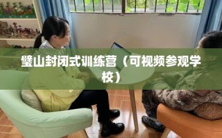 璧山封闭式训练营（可视频参观学校）
