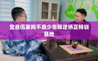 宜昌伍家岗不良少年叛逆矫正特训基地