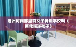 沧州河间那里有女子特训学校吗（拯救叛逆孩子）