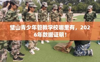璧山青少年管教学校哪里有，2026年数据证明！