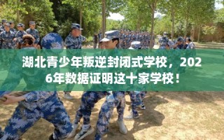 湖北青少年叛逆封闭式学校，2026年数据证明这十家学校！