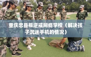 重庆忠县叛逆戒网瘾学校（解决孩子沉迷手机的情况）