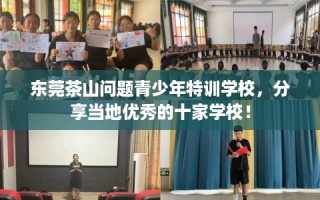 东莞茶山问题青少年特训学校，分享当地优秀的十家学校！